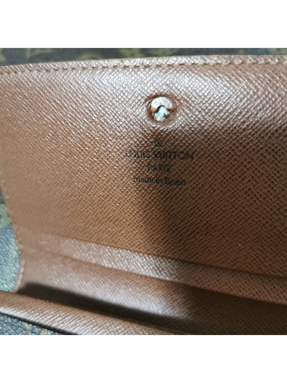 AUTHENTIC Vintage Louis Vuitton Monogram Pochette Porte Monnaie Credit Wallet - Picture 9 of 13